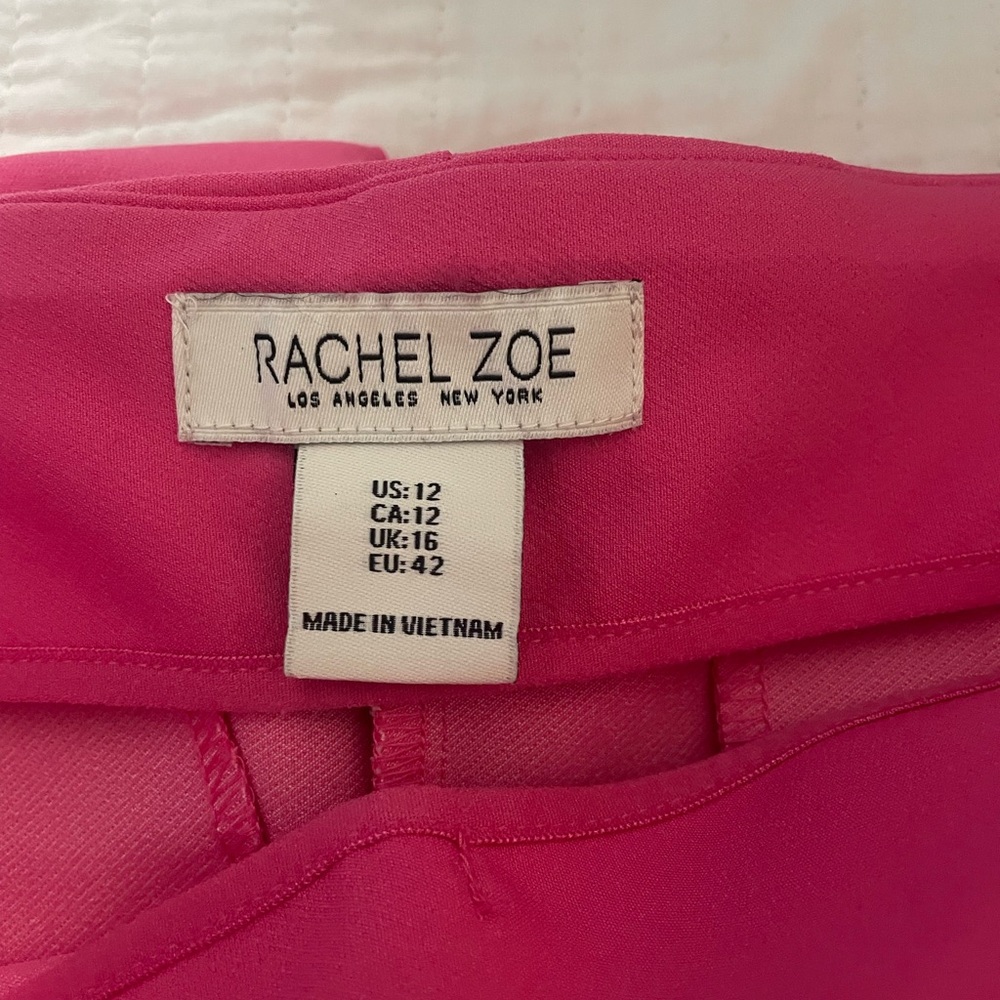 Rachel Zoe Vibrant Pink Pencil pants